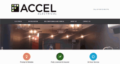 Desktop Screenshot of accelelectrical.com.au